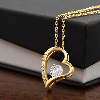 Amazing "Forever Love" Necklace with Message Card for YOUR  AMAZING WIFE