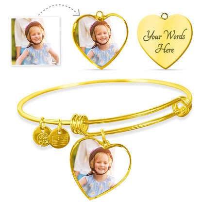 CREATE YOUR OWN Amazing Unique Heart Bangle